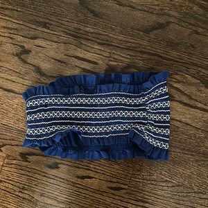 TORY BURCH Women’s COSTA BANDEAU BIKINI TOP